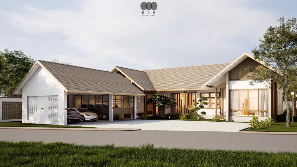 ไอเดียบ้านสไตล์โมเดิร์นทรอปิคอล : Modern-Tropical 3 ห้องนอน 3 ห้องน้ำ จอดรถได้ 3 คัน รูปที่ 7