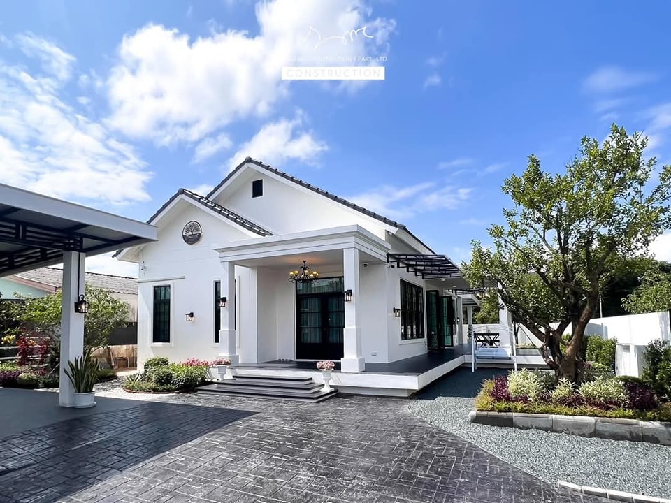 ไอเดียสร้างบ้านเดี่ยวขนาด 3 ห้องนอน 2 ห้องน้ำ