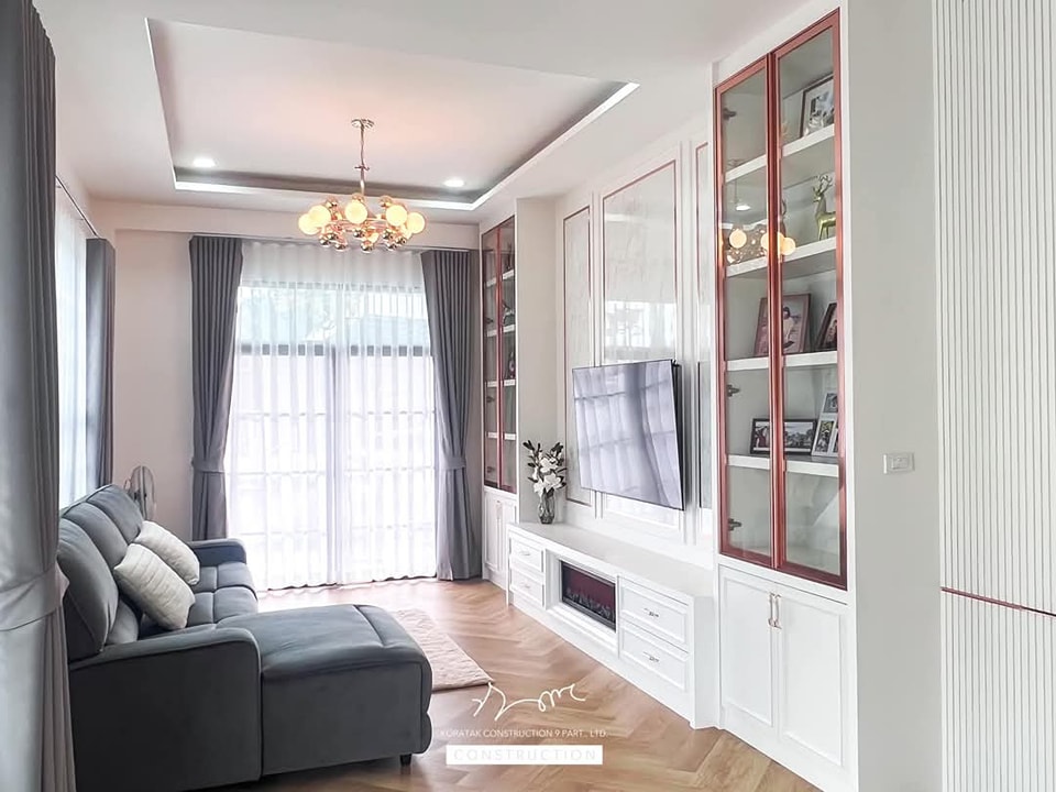 ไอเดียสร้างบ้านเดี่ยวขนาด 3 ห้องนอน 2 ห้องน้ำ รูปที่ 5