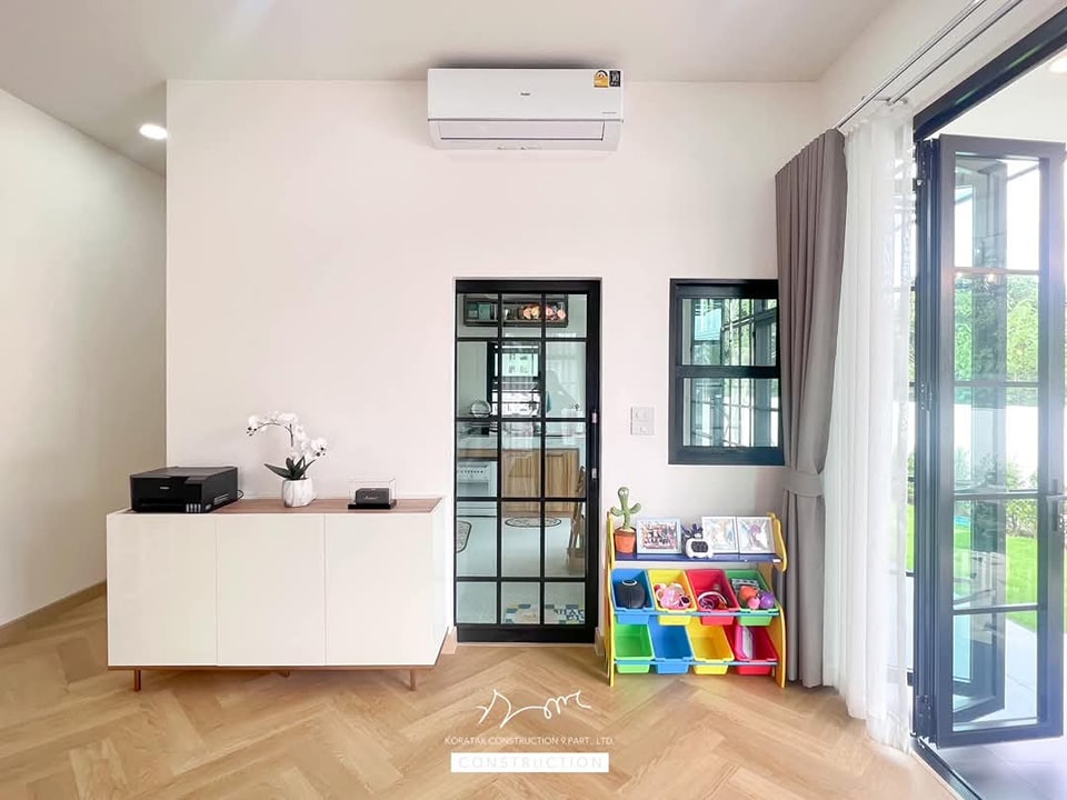 ไอเดียสร้างบ้านเดี่ยวขนาด 3 ห้องนอน 2 ห้องน้ำ รูปที่ 7