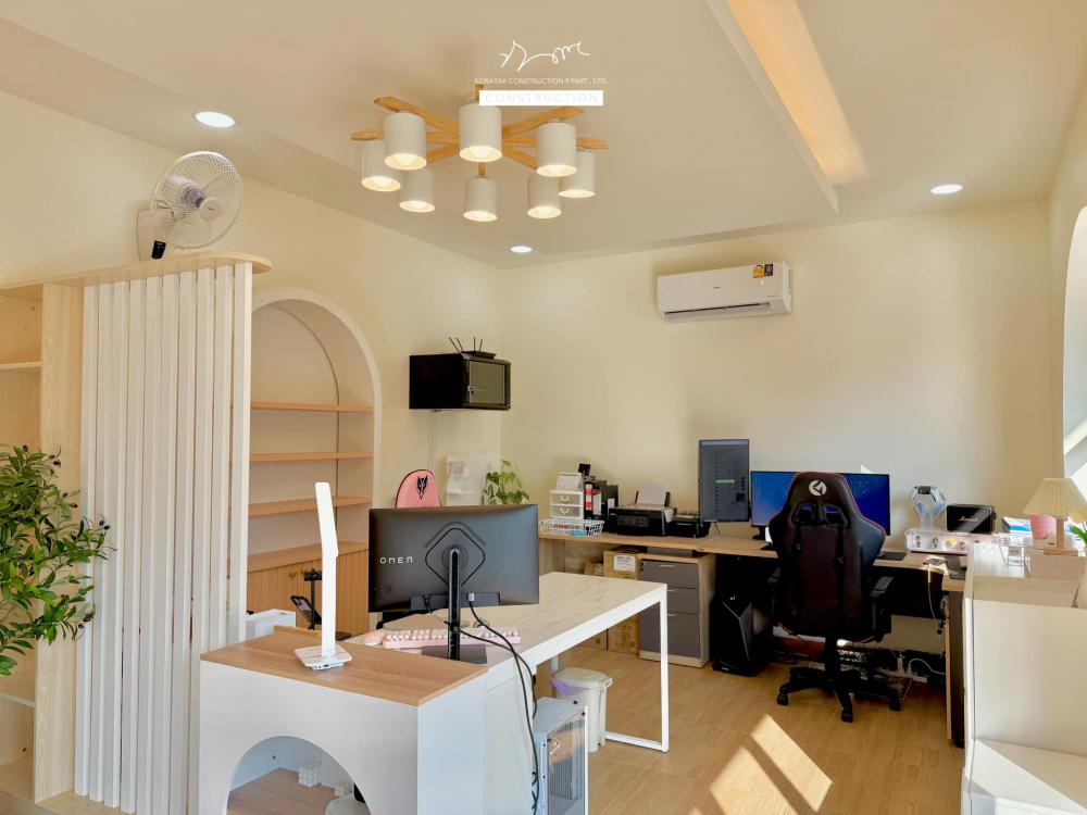 การออแบบออฟฟิศมินิมอล โครงการ : 𝟐𝐏𝐒𝐡𝐨𝐩’𝐬 𝐎𝐟𝐟𝐢𝐜𝐞 & 𝐖𝐚𝐫𝐞𝐡𝐨𝐮𝐬𝐞 รูปที่ 9