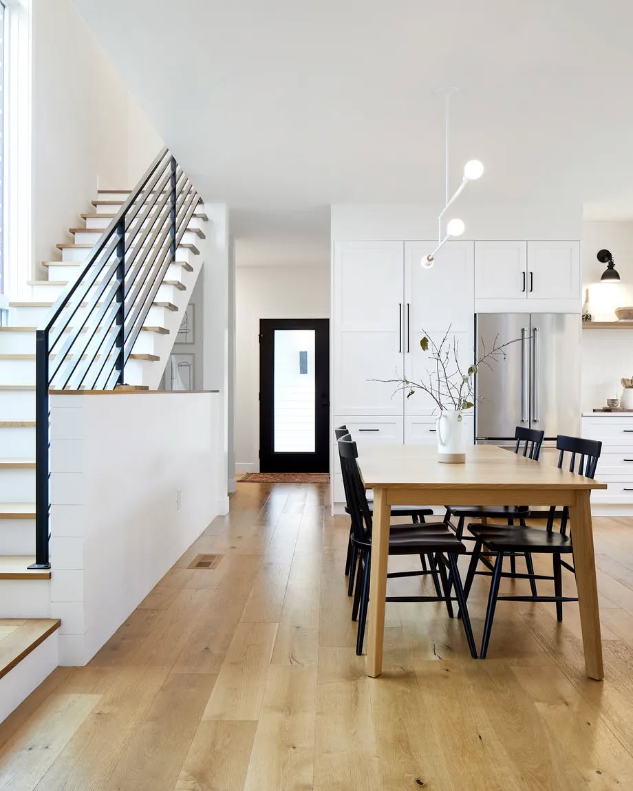 ไอเดียบ้านสวยสีขาวมินิมอลสองชั้น รูปที่ 19