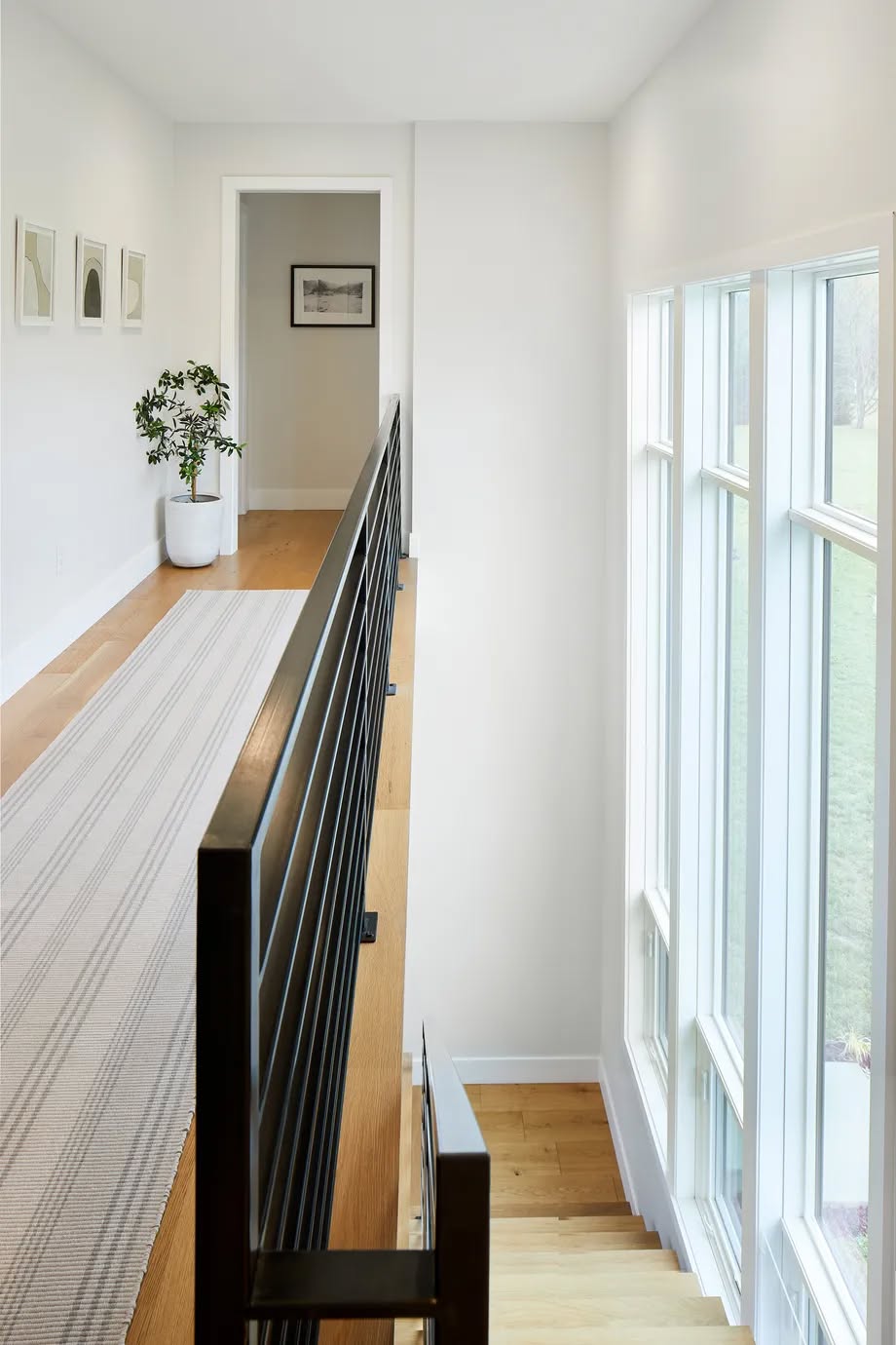 ไอเดียบ้านสวยสีขาวมินิมอลสองชั้น รูปที่ 20