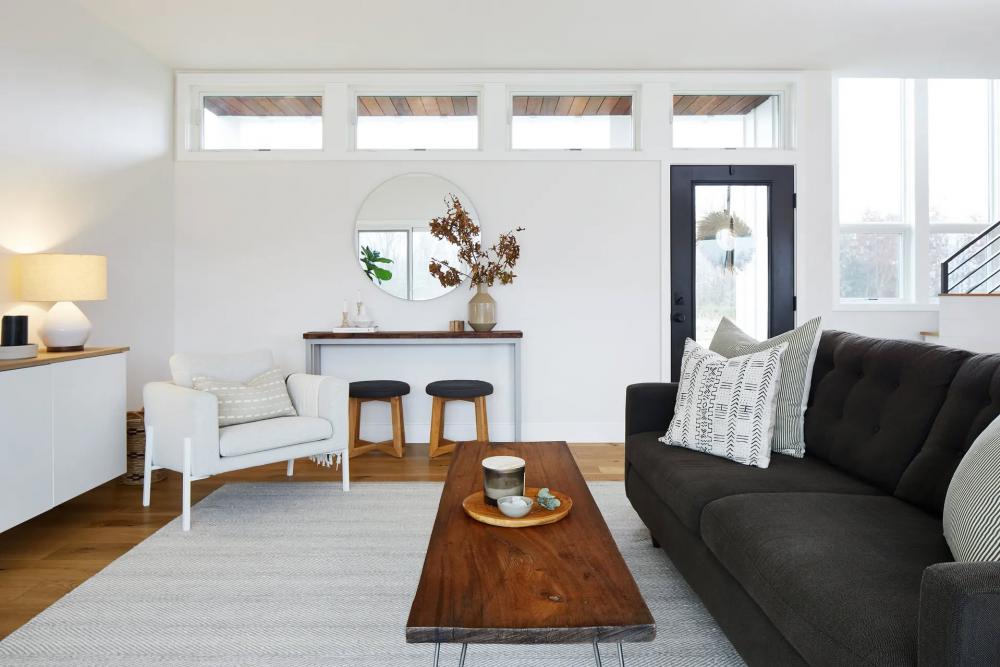 ไอเดียบ้านสวยสีขาวมินิมอลสองชั้น รูปที่ 3