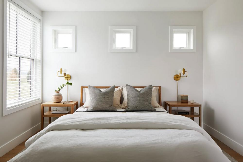 ไอเดียบ้านสวยสีขาวมินิมอลสองชั้น รูปที่ 5