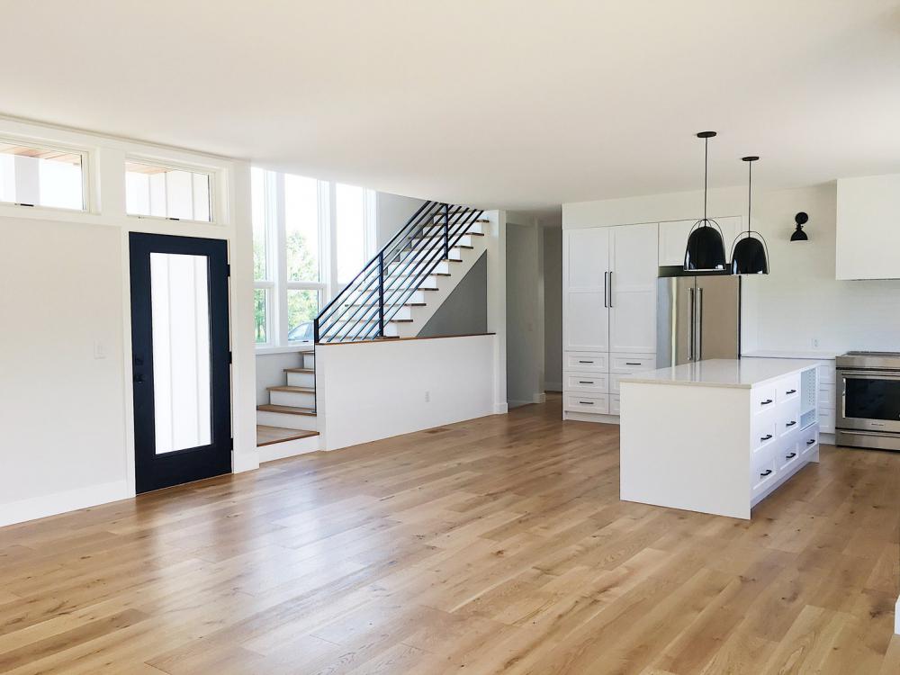 ไอเดียบ้านสวยสีขาวมินิมอลสองชั้น รูปที่ 6