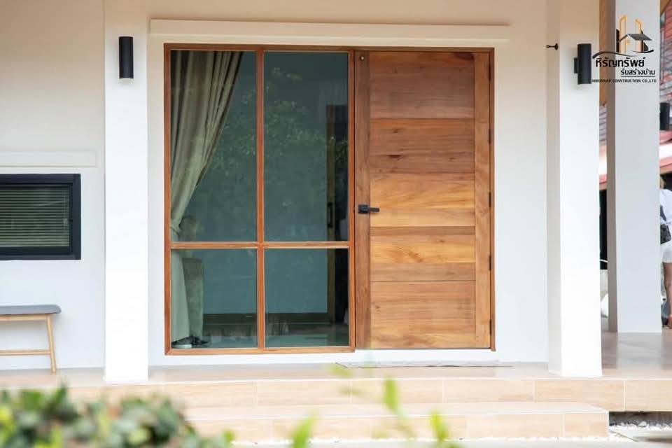 บ้านสไตล์มินิมอลทรงตัวขนาด 3 ห้องนอน 2 ห้องน้ำ 1 ห้องครัว 1 ห้องทำงาน 1 ห้องนั่งเล่นพื้นที่ใช้สอย 145 ตารางเมตร รูปที่ 7