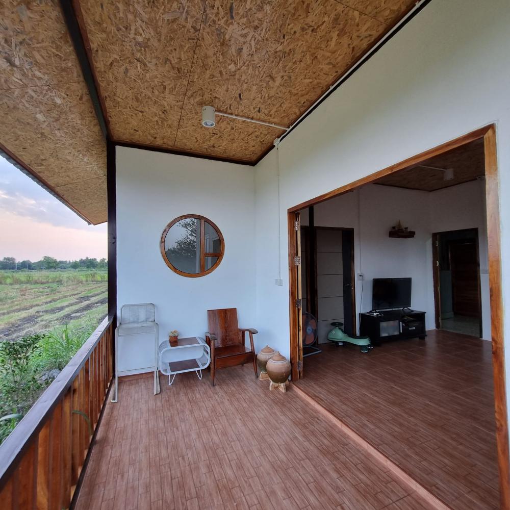 ไอเดียบ้านสวยหลังเล็กน่ารักสร้างใกล้ทุ่งนา รูปที่ 15