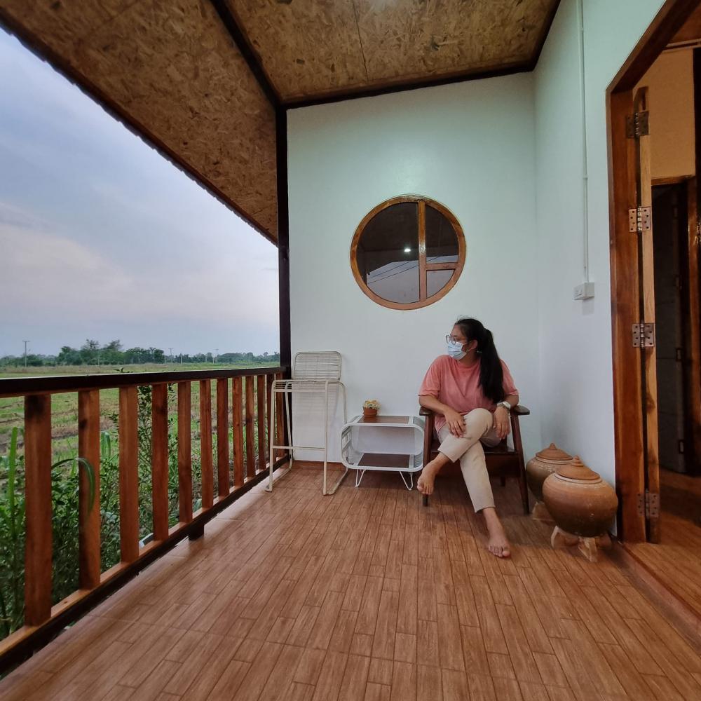 ไอเดียบ้านสวยหลังเล็กน่ารักสร้างใกล้ทุ่งนา รูปที่ 21