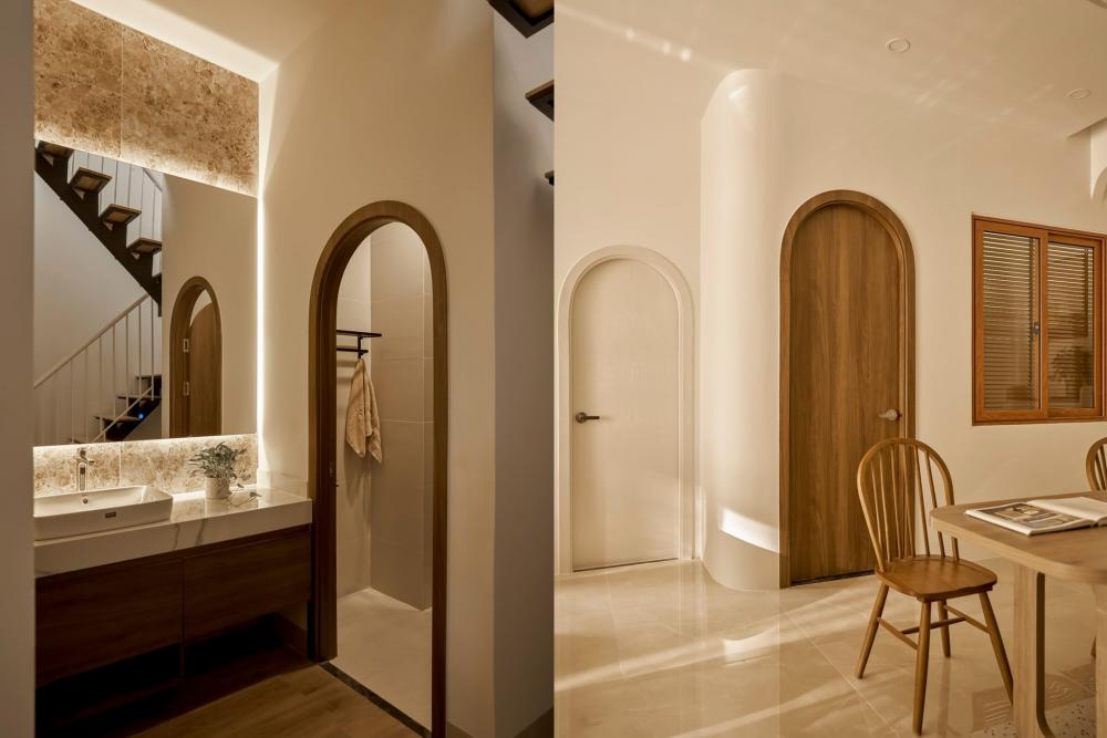 ไอเดียบ้านสวยสไตล์ตึกแถว-คุมโทนอบอุ่น รูปที่ 8