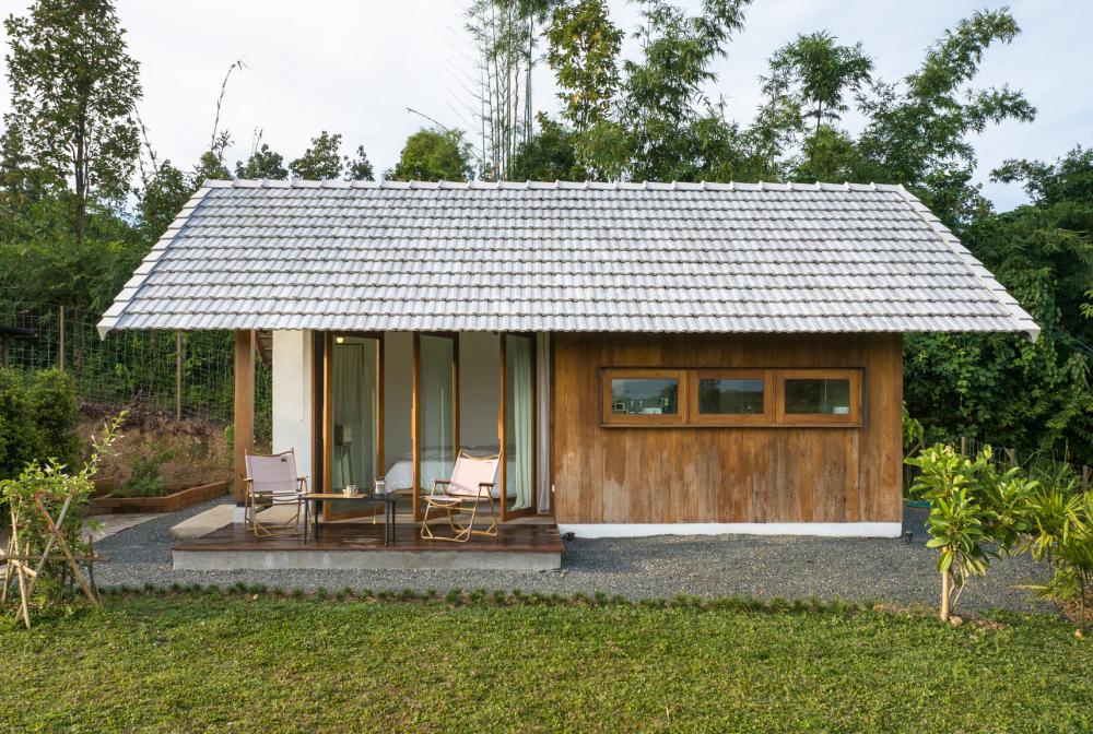 ไอเดียบ้านสวยสไตล์ญี่ปุ่นมินิมอลหลังเล็ก ตั้งอยู่บนภูสูง บรรยากาศดี บ้านอบอุ่น รูปที่ 4