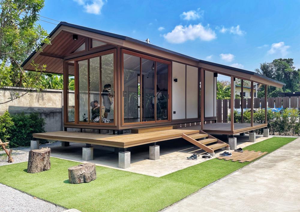 ไอเดียบ้านน็อคดาวน์สไตล์ญี่ปุ่น งบเริ่ม 5.6 แสนบาท รูปที่ 2