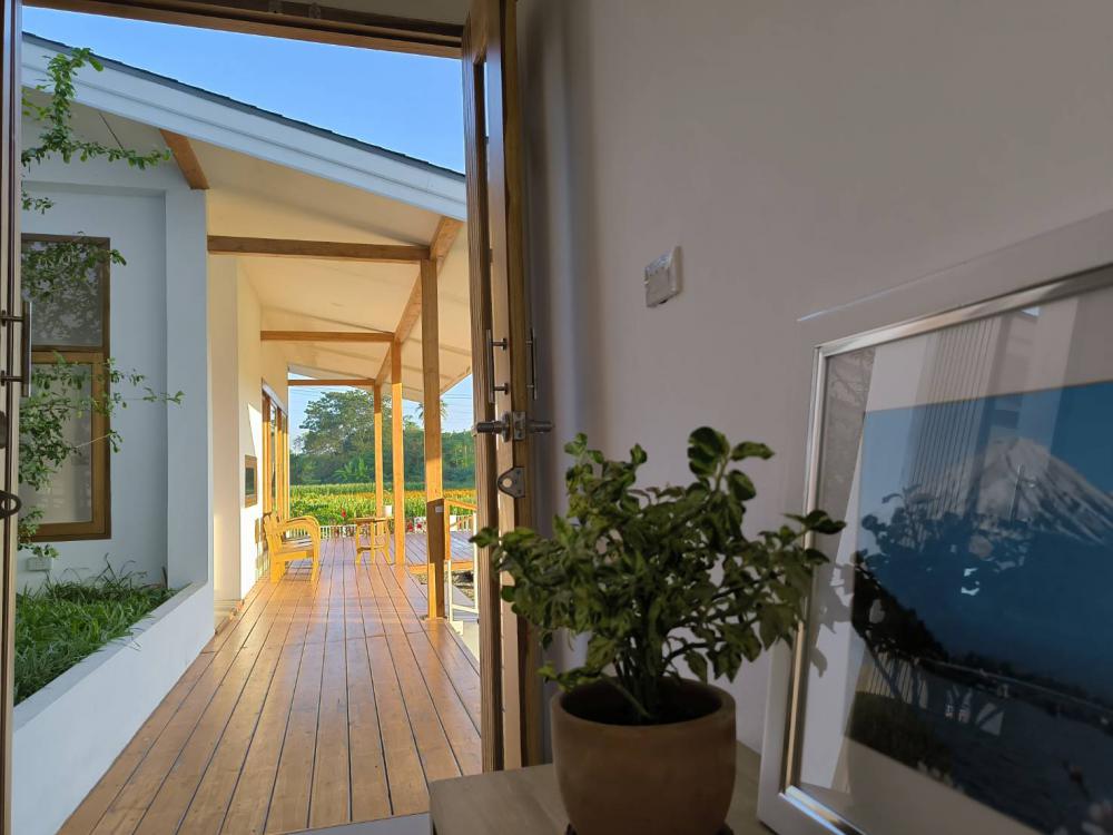 บ้านสไตล์ญี่ปุ่นมินิมอลอยู่ติดท้องนา ตกแต่งสวนและบ้านอบอุ่นมินิมอล รูปที่ 8