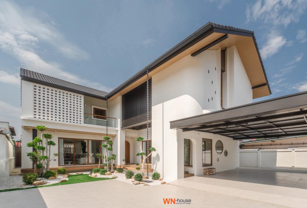 ไอเดียบ้านสวย 2 ชั้น สไตล์มินิมอล รูปที่ 4