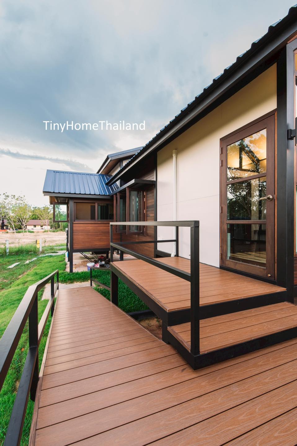 บ้านน็อคดาวน์น่าอยู่ บ้าน N O R D I C บ้านที่คุณลูกค้าหลายๆท่านเบือกตั้งแต่เปิดตัวครั้งแรกของไทนี่โฮม รูปที่ 5