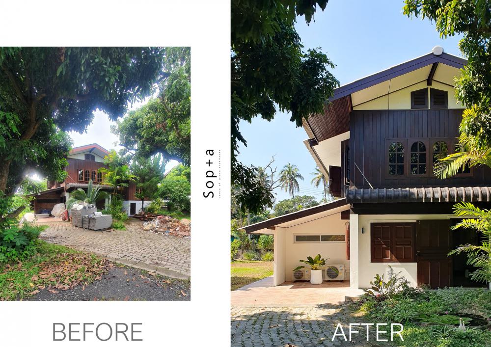 รีโนเวทบ้านพักอาศัย บ้านสไตล์ชนบทสมัยใหม่ รูปที่ 45