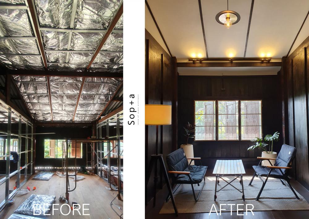 รีโนเวทบ้านพักอาศัย บ้านสไตล์ชนบทสมัยใหม่ รูปที่ 49