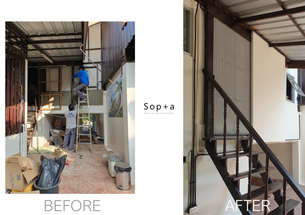 รีโนเวทบ้านพักอาศัย บ้านสไตล์ชนบทสมัยใหม่ รูปที่ 51