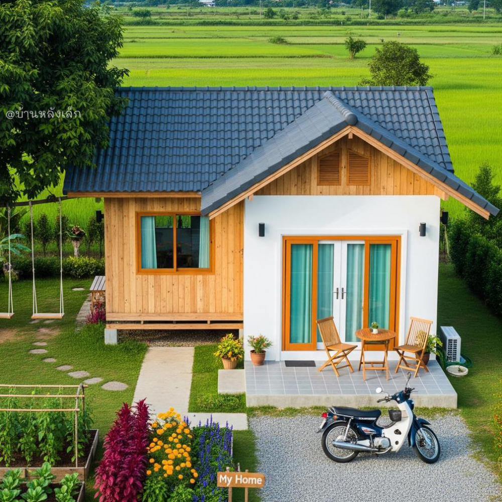 9 ไอเดียบ้านสวนน่ารัก รูปที่ 1