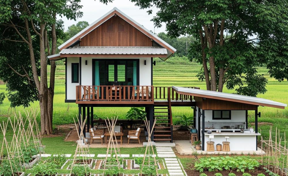 9 ไอเดียบ้านสวนน่ารัก รูปที่ 4