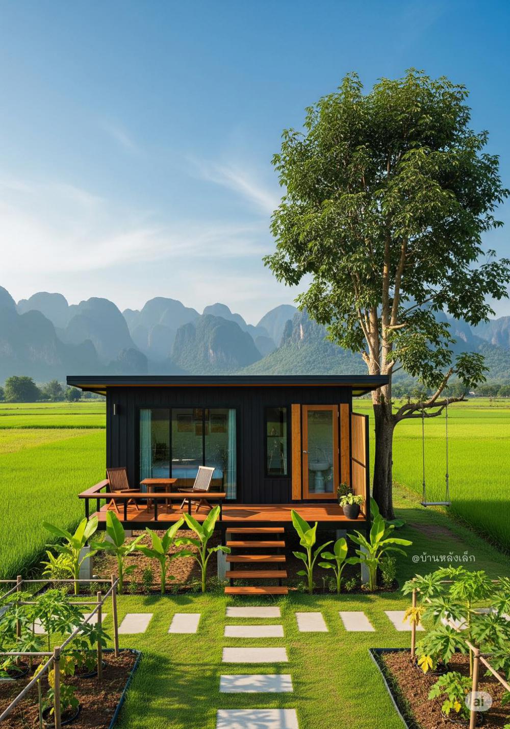 9 ไอเดียบ้านสวนน่ารัก รูปที่ 9