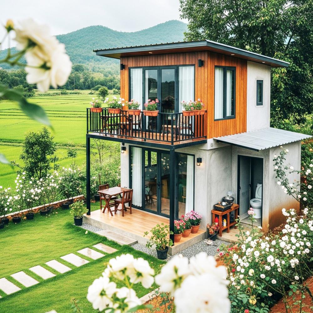 11 ไอเดียบ้านชายทุ่งสวยน่ารัก รูปที่ 4