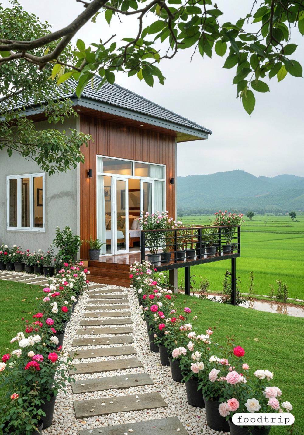 11 ไอเดียบ้านชายทุ่งสวยน่ารัก รูปที่ 5