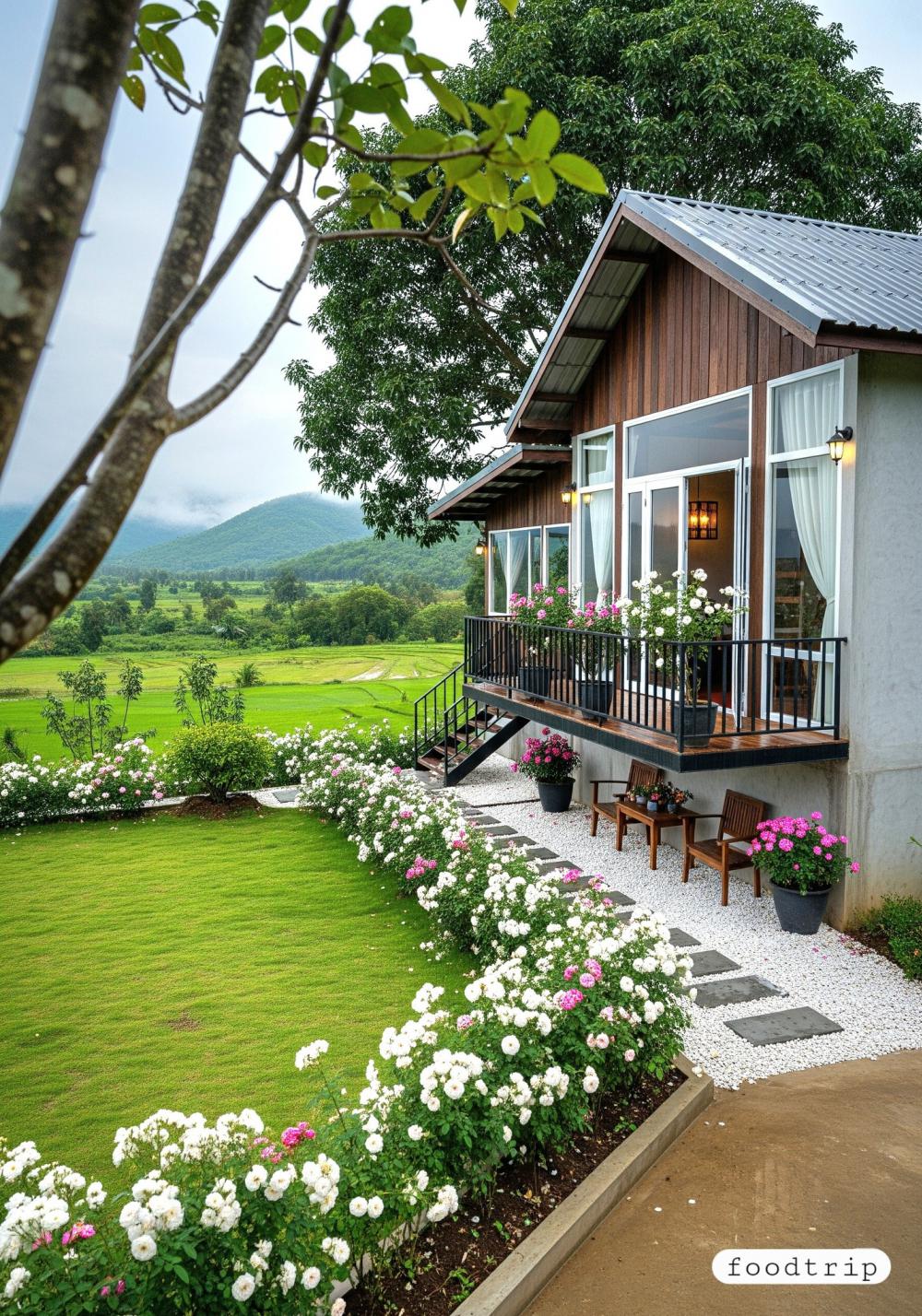 11 ไอเดียบ้านชายทุ่งสวยน่ารัก รูปที่ 6