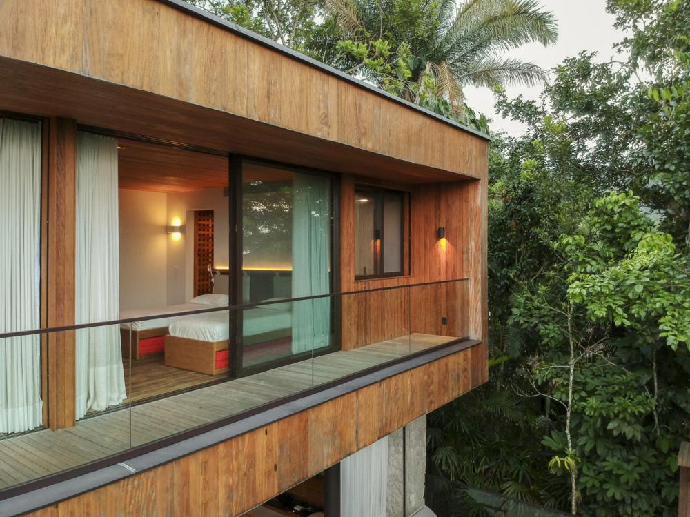 ไอเดียบ้านในป่าท่ามกลางต้นไม้ธรรมชาติ รูปที่ 12