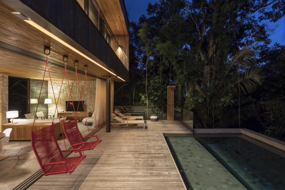 ไอเดียบ้านในป่าท่ามกลางต้นไม้ธรรมชาติ รูปที่ 16