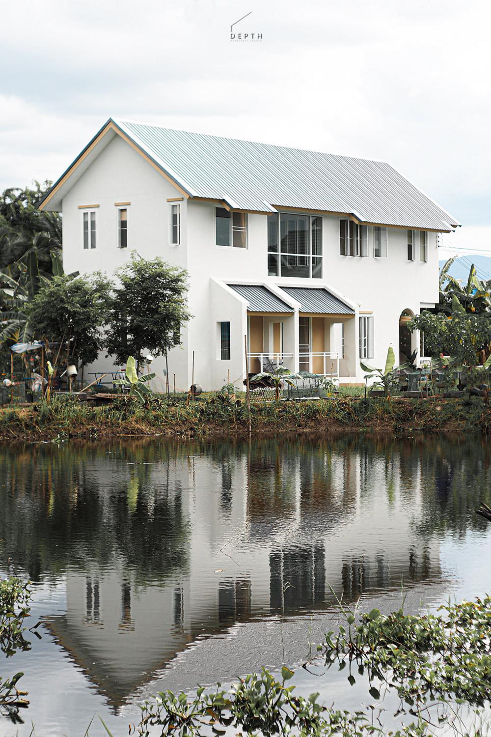 ไอเดียบ้านสวย2ชั้นโทนสีขาว รูปที่ 37