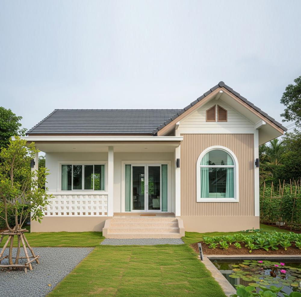 10 ไอเดียบ้านสวยชั้นเดียวน่ารัก