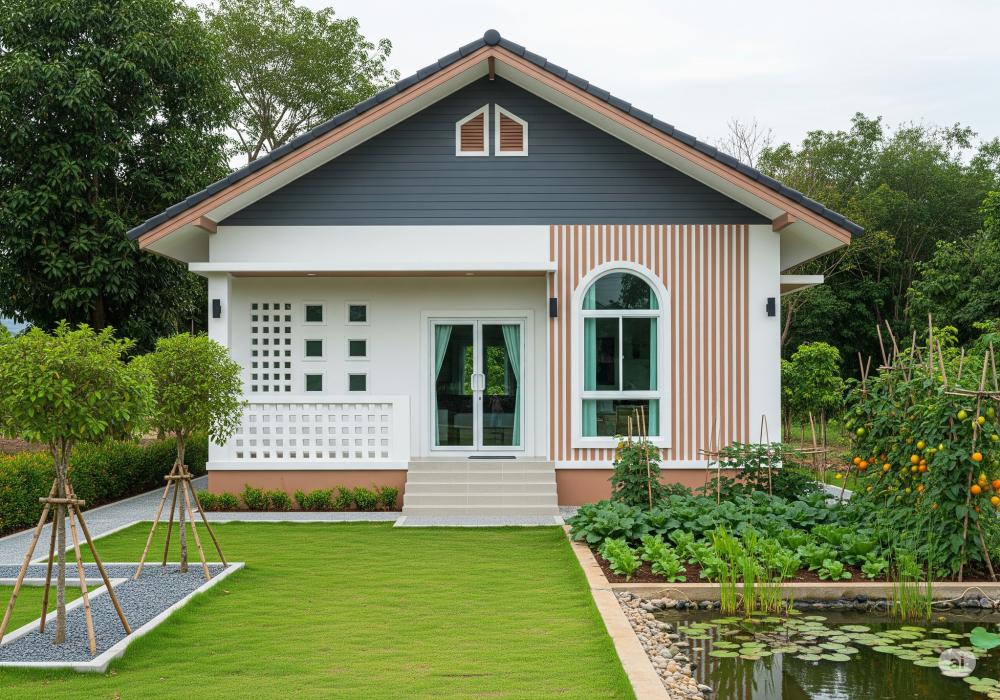 10 ไอเดียบ้านสวยชั้นเดียวน่ารัก รูปที่ 5