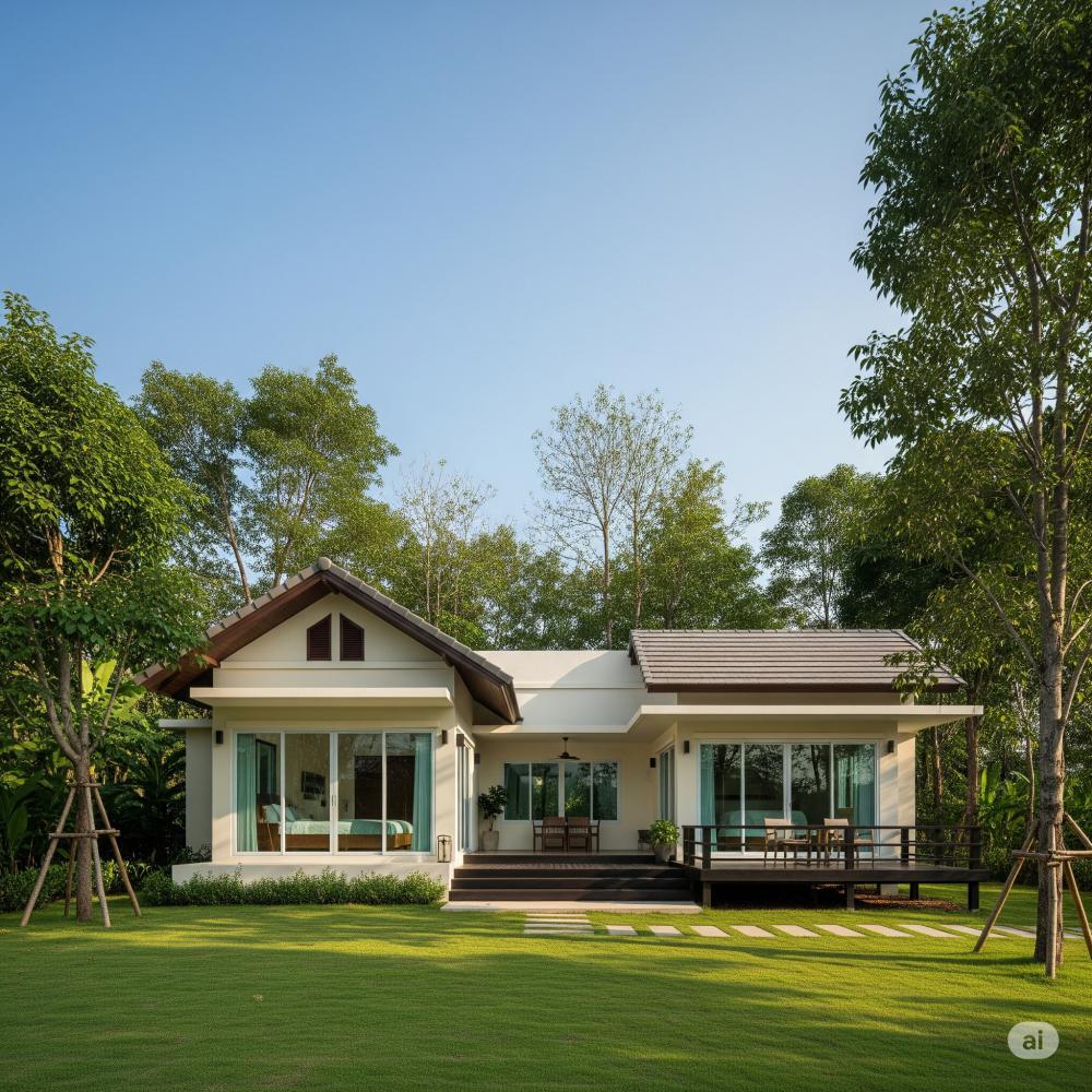 10 ไอเดียบ้านสวยชั้นเดียวน่ารัก รูปที่ 6