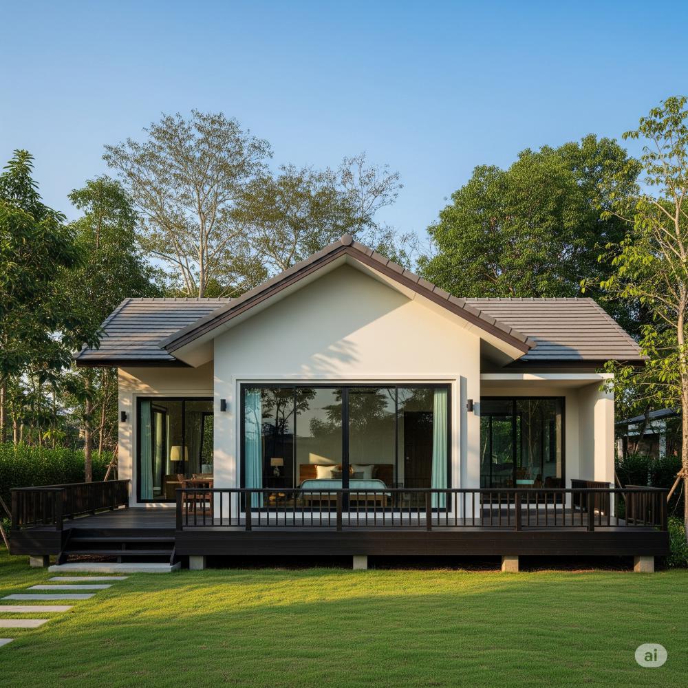 10 ไอเดียบ้านสวยชั้นเดียวน่ารัก รูปที่ 8