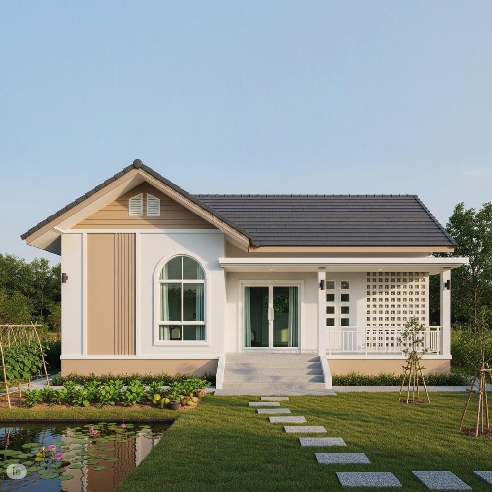 10 ไอเดียบ้านสวยชั้นเดียวน่ารัก รูปที่ 9