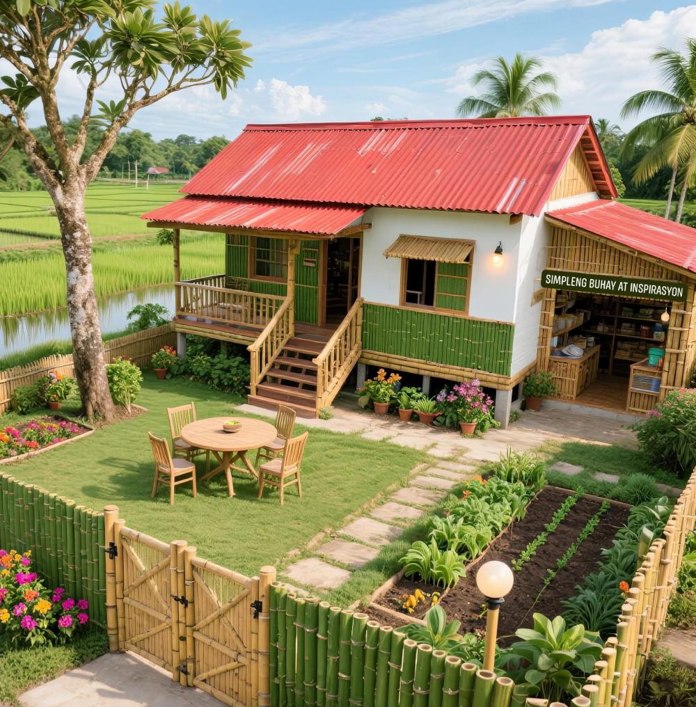 10 ไอเดียบ้านไม้ไผ่สวยน่ารัก รูปที่ 10