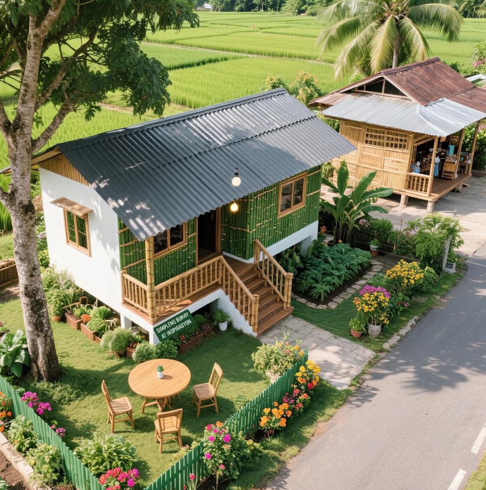 10 ไอเดียบ้านไม้ไผ่สวยน่ารัก รูปที่ 2