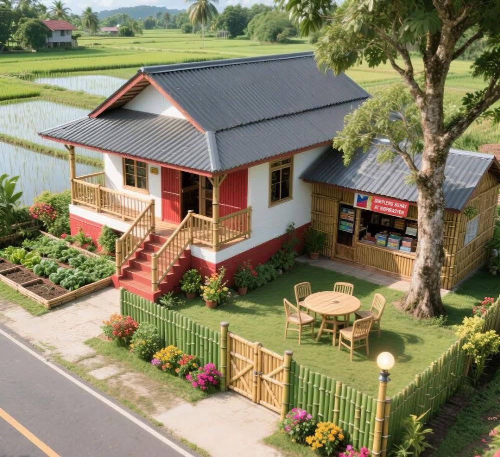 10 ไอเดียบ้านไม้ไผ่สวยน่ารัก รูปที่ 3