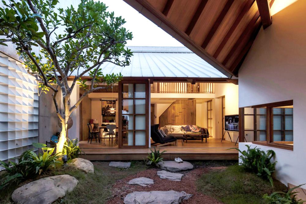 บ้านสไตล์ญุี่ปุ่นมินิมอล และมีสวนสวนน่ารักในบ้าน รูปที่ 3