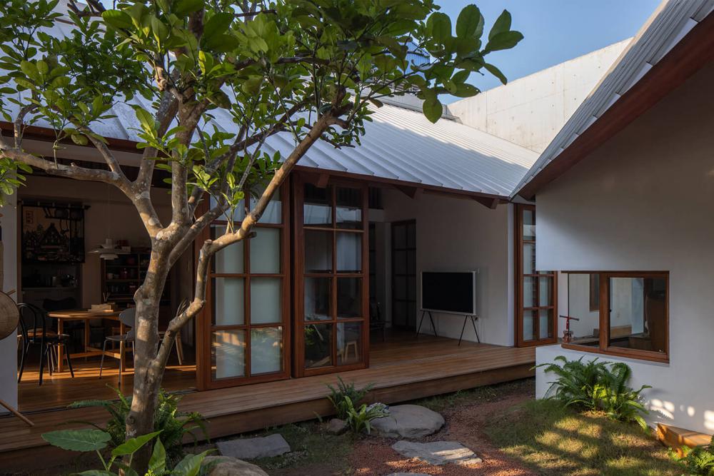 บ้านสไตล์ญุี่ปุ่นมินิมอล และมีสวนสวนน่ารักในบ้าน รูปที่ 6