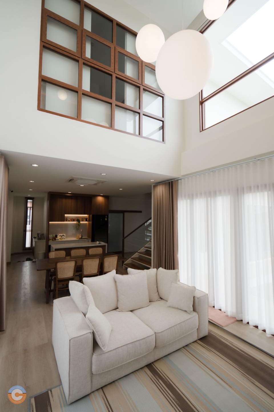 ไอเดียบ้านสวยสองชั้นน่ารัก รูปที่ 6