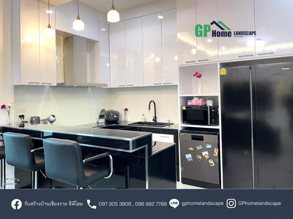 แบบบ้านชั้นเดียวสไตล์คอนเทมโพรารี่ 3 ห้องนอน 2 ห้องน้ำ 1  ห้องโถง 1 แต่งตัว 1 ห้องเก็บของ รูปที่ 24