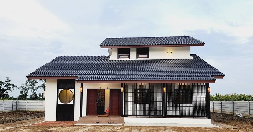 บ้านมูจิสไตล์ญี่ปุ่น MUJI HOUSE STYLE พื้นที่ 194.80 ตร.ม 3 ห้องนอน. 2 ห้องน้ำ รูปที่ 2