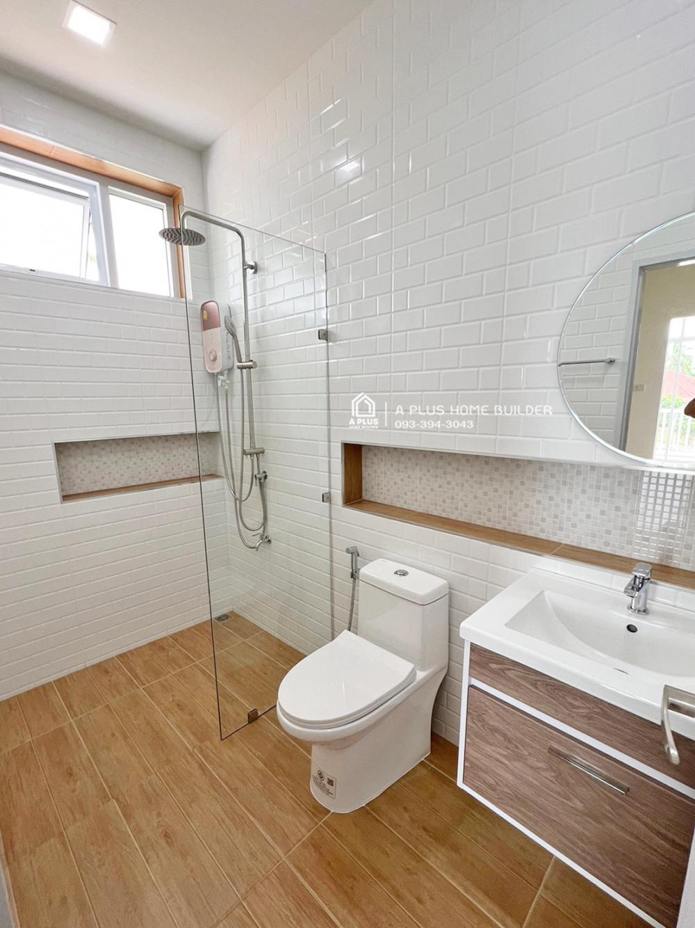 บ้าน 2 ชั้น บ้านสไตล์ Contemporary เสน่ห์ของบ้านที่มีความธรรมชาติ รูปที่ 23