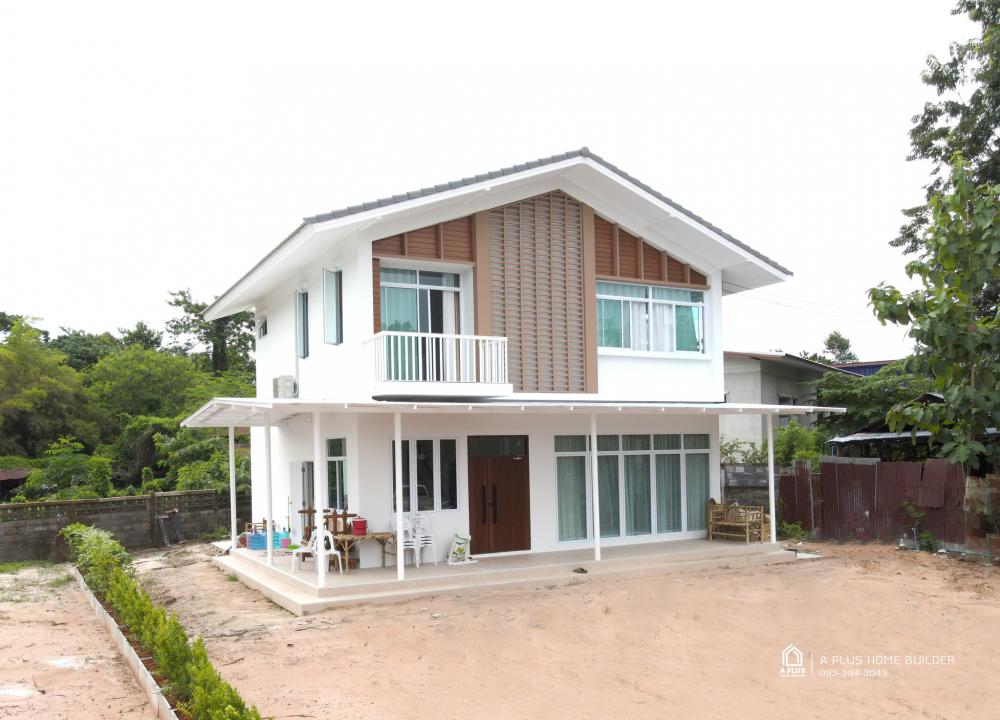 บ้าน 2 ชั้น บ้านสไตล์ Contemporary เสน่ห์ของบ้านที่มีความธรรมชาติ รูปที่ 4