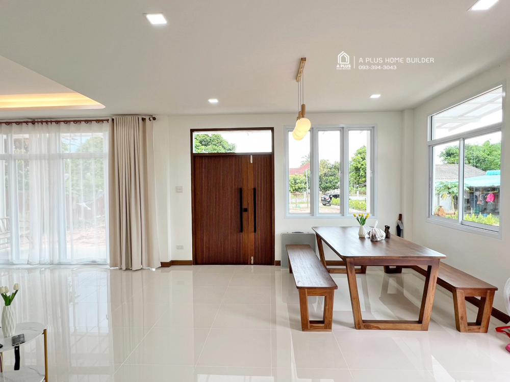 บ้าน 2 ชั้น บ้านสไตล์ Contemporary เสน่ห์ของบ้านที่มีความธรรมชาติ รูปที่ 7