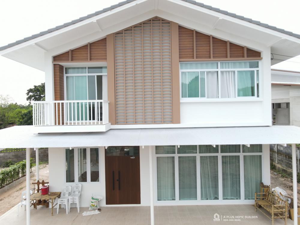 บ้าน 2 ชั้น บ้านสไตล์ Contemporary เสน่ห์ของบ้านที่มีความธรรมชาติ รูปที่ 9