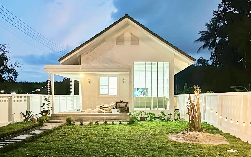 บ้านสไตล์คอนเทมพารารี่สวยหลังเล็กน่ารัก รูปที่ 4