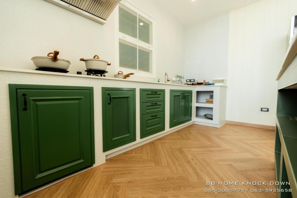 บ้านพักตากอากาศน็อคดาวน์โครงเหล็ก รูปที่ 6